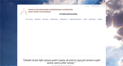 Desktop Screenshot of parafia-ostrorog.pl